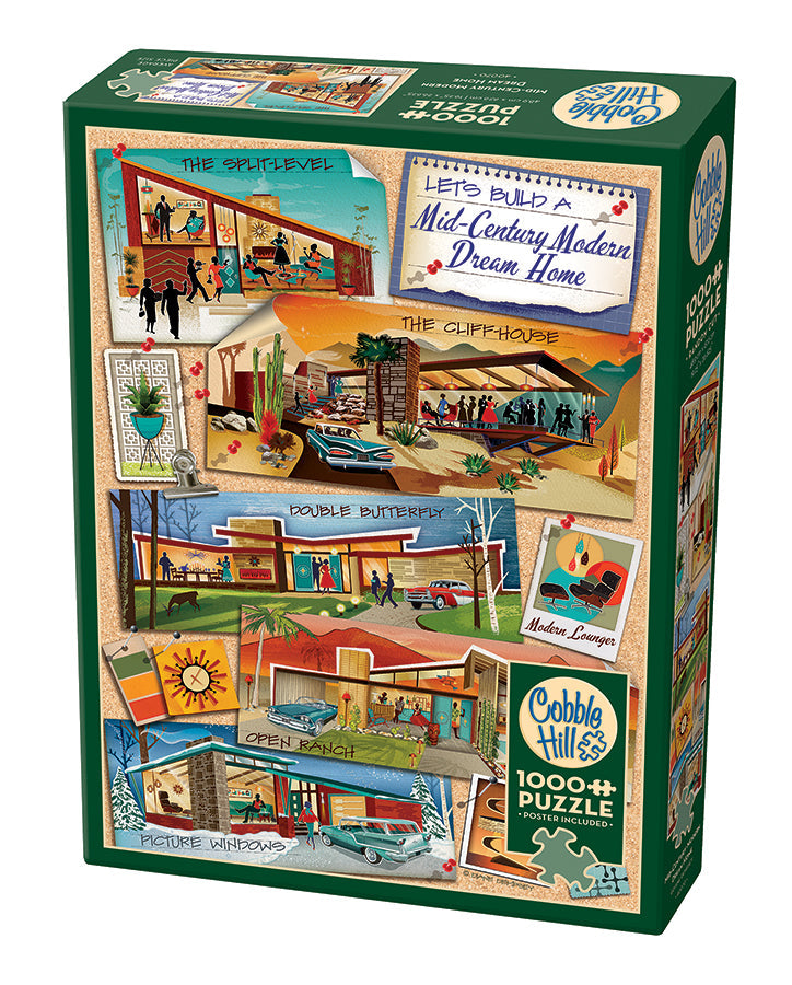 cobble-hill-1000-piece-mid-century-modern-dream-home-puzzle image 1
