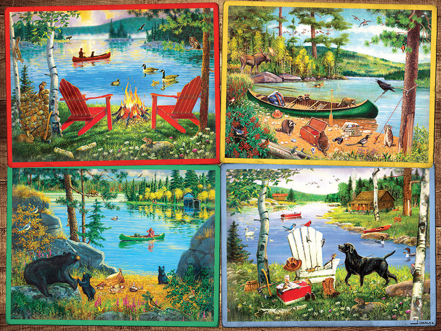 cobble-hill-easy-handling-275-cabin-country-puzzle-275-teile-see image 2