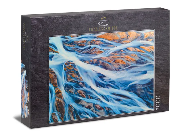 ulmer-puzzleschmiede-rio-glaciar-1000-teile-puzzle-island-gletscher image 1