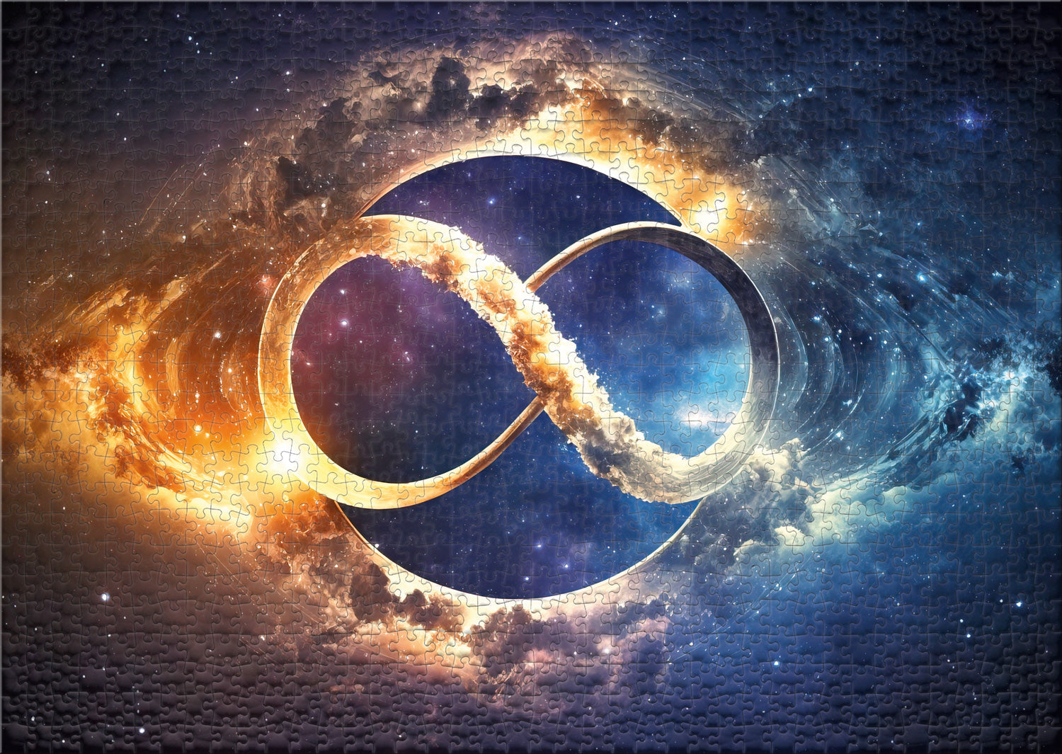 ulmer-puzzleschmiede-infinity-puzzle-1000-teile-impossible image 2