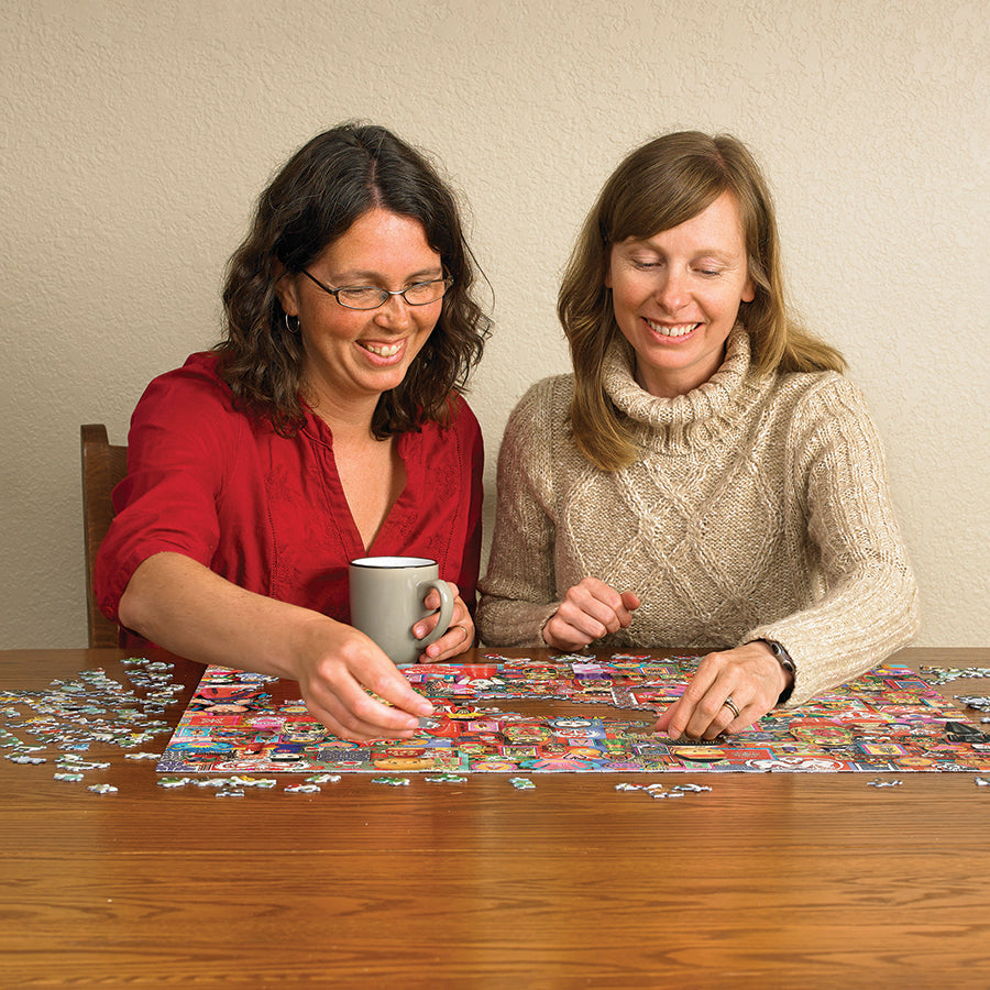 cobble-hill-1000-piece-dollies-puzzle-1000-teile-puppen-collage image 5