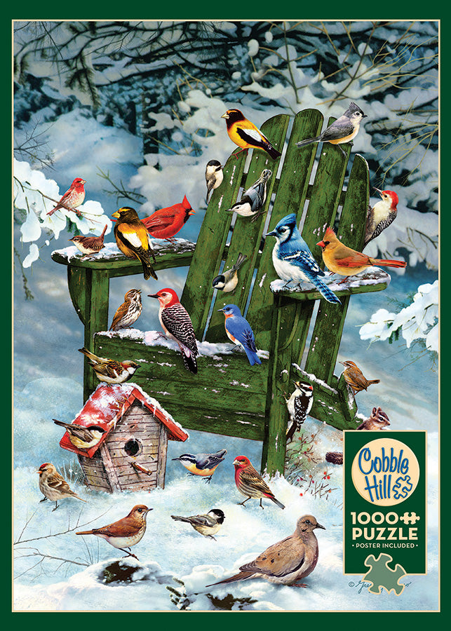 cobble-hill-1000-piece-for-the-birds-puzzle-1000-teile-winter image 4