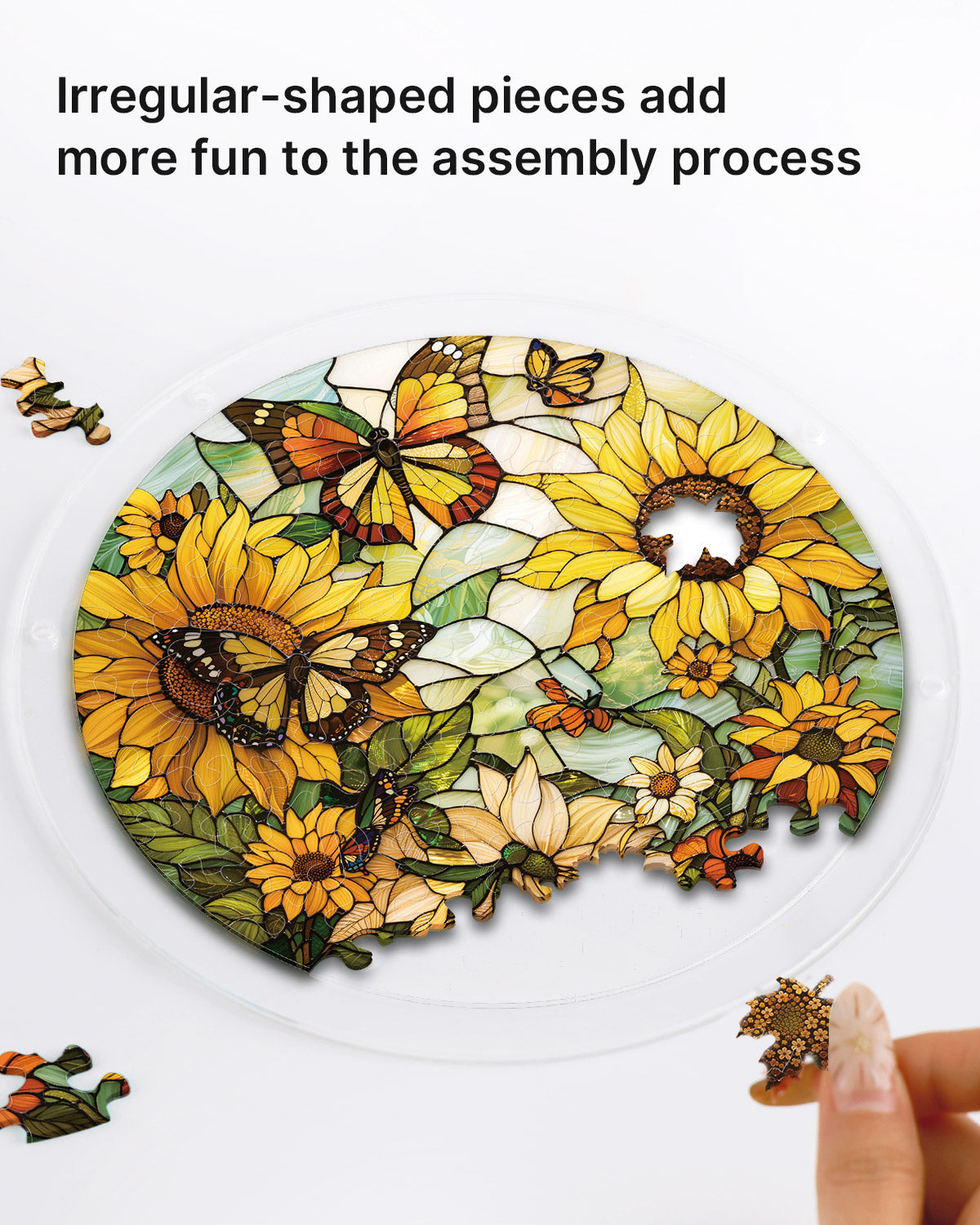 kaayee-sunflower-whispers-suncatcher-puzzle-small-acryl image 2