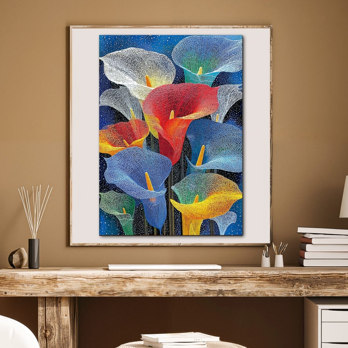 kaayee-cardboard-puzzle-starlit-calla-1000-teile-eco-white-board image 5