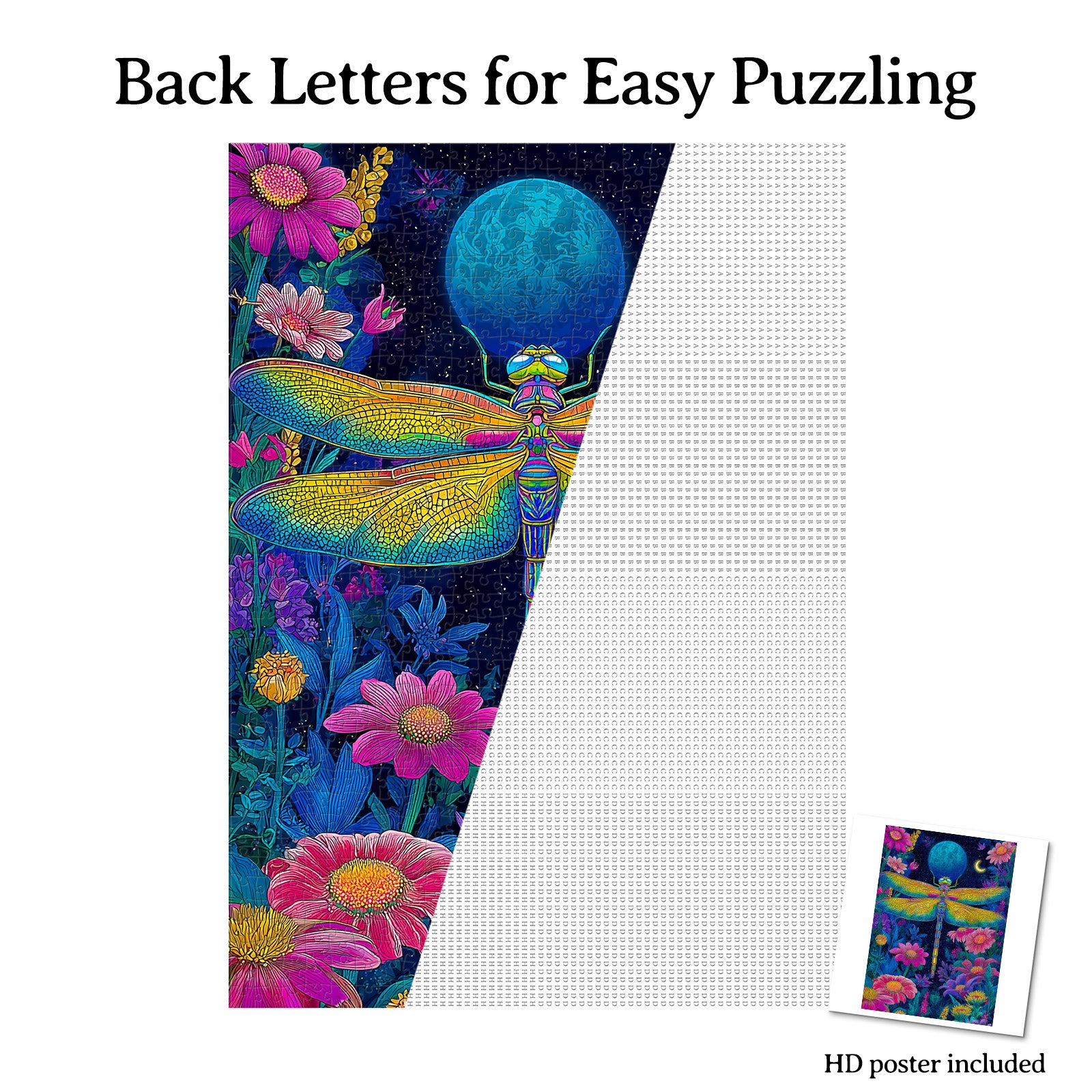kaayee-moonlit-dragonfly-1000-teile-puzzle-standard image 8