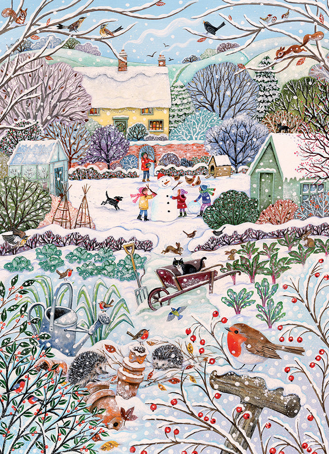 cobble-hill-500-piece-winter-holidays-puzzle-500-teile-winter image 2