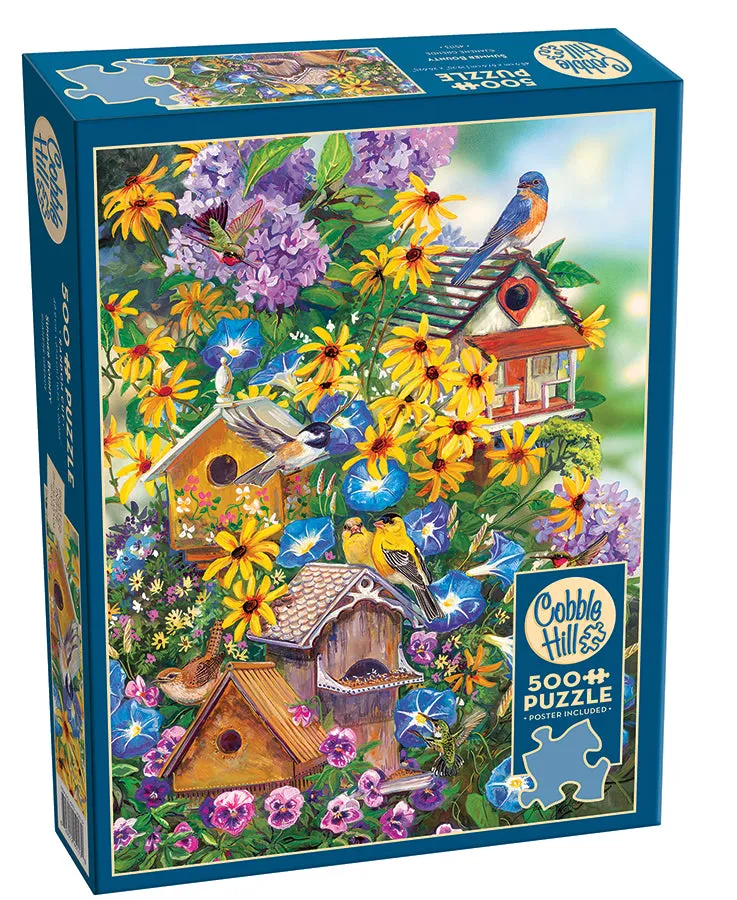 cobble-hill-500-piece-summer-bounty-puzzle-500-teile-garten image 1