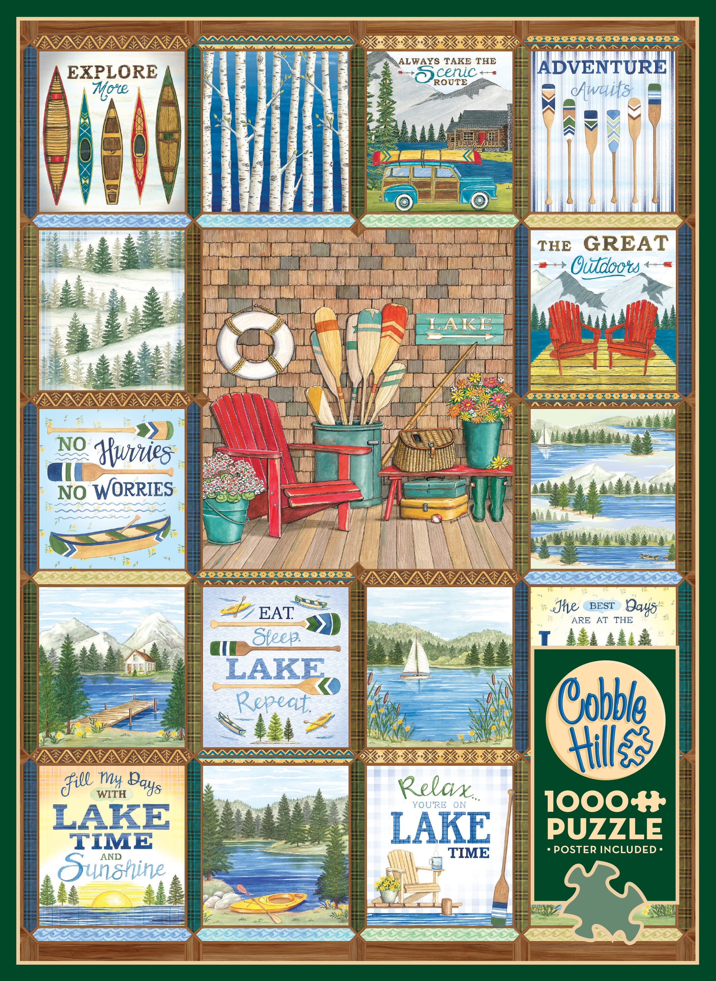 cobble-hill-lake-country-1000-teile-puzzle-see-collage image 5