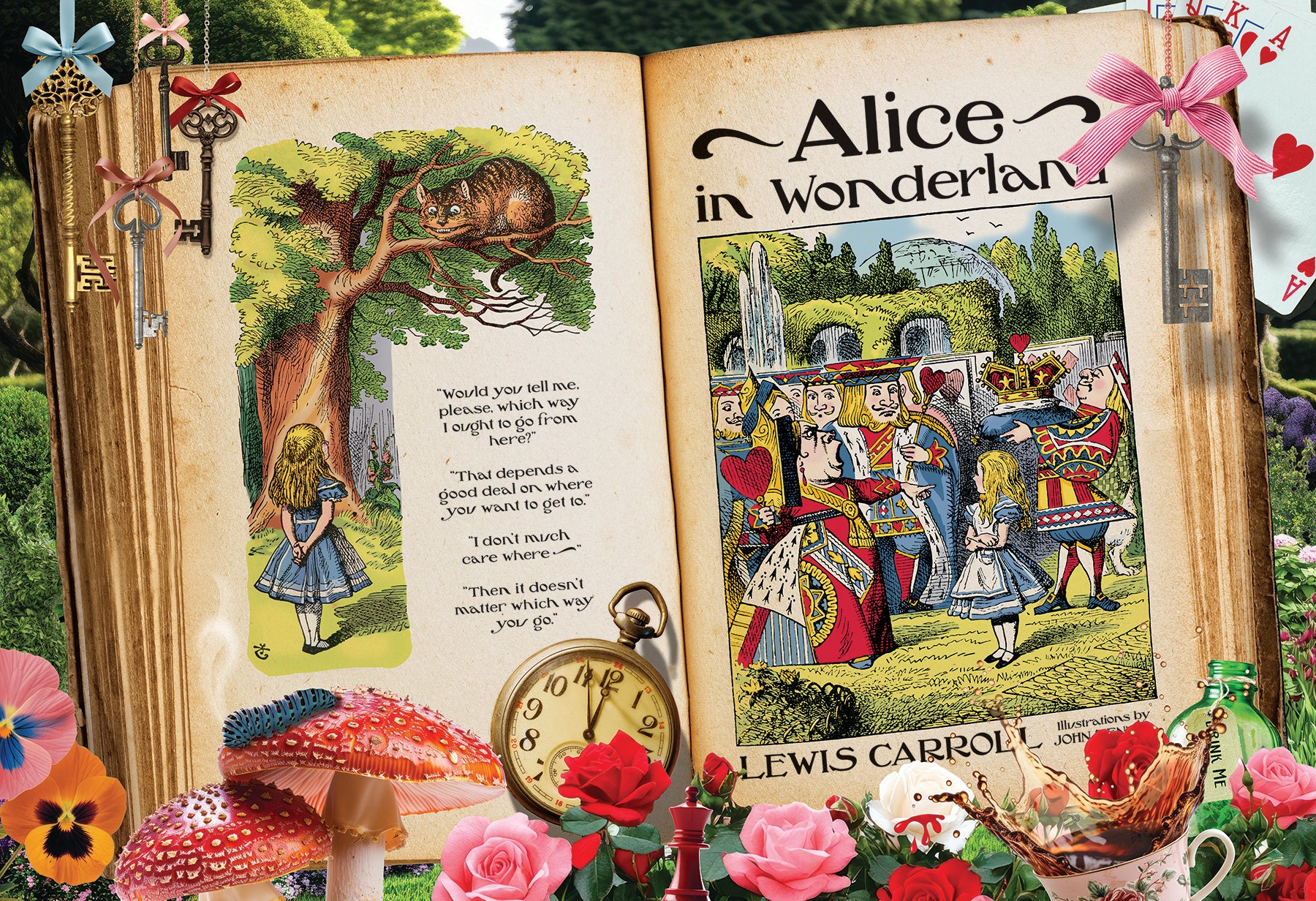 cobble-hill-alice-in-wonderland-100-teile-puzzle-m-rchen image 2