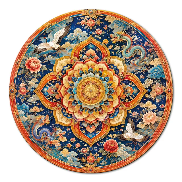 kaayee-celestial-lotus-mandala-puzzle-1000-teile-eco-white image 1