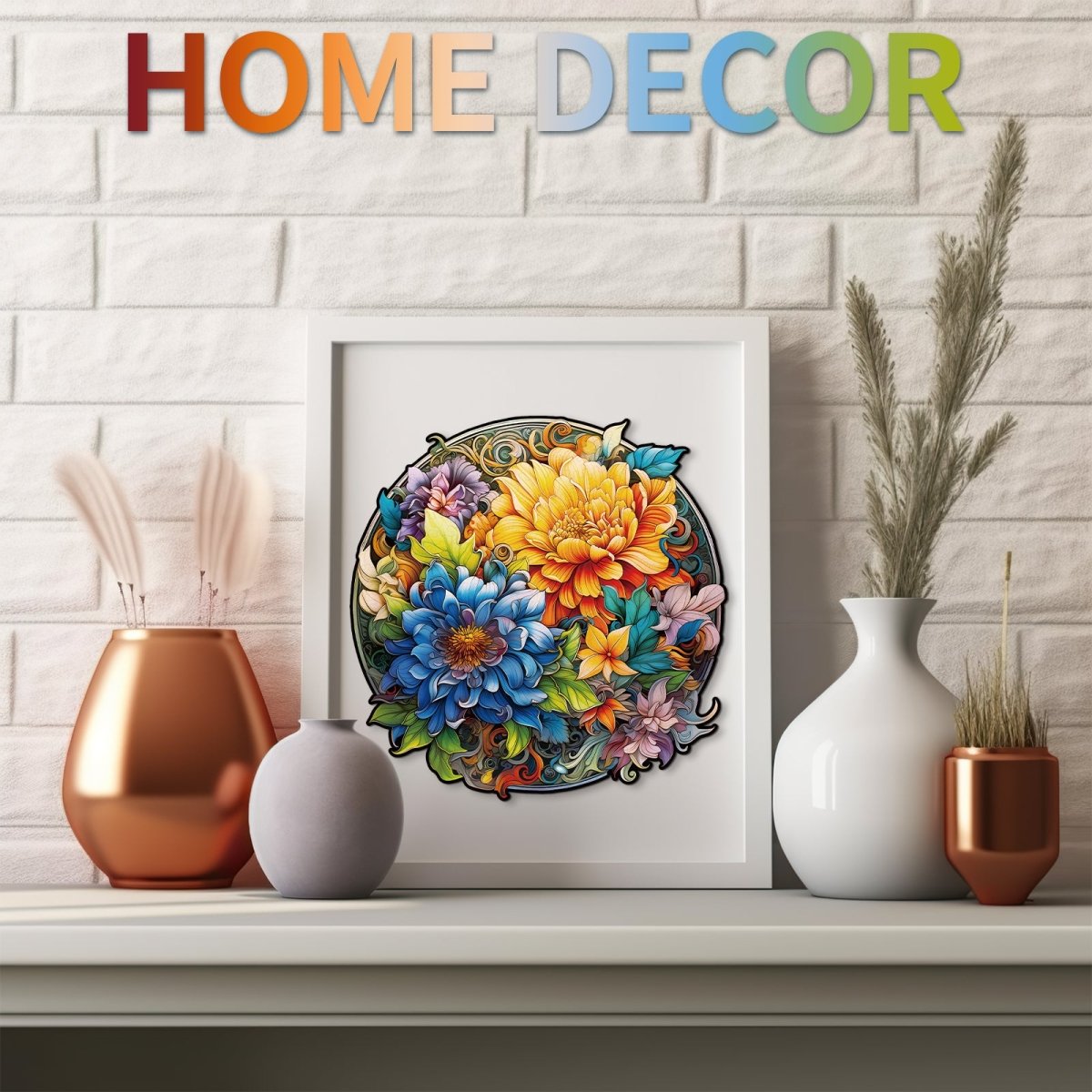 kaayee-wooden-puzzle-prosperous-bloom-holzpuzzle-blumen-medium image 7