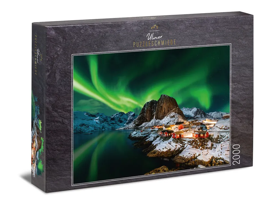 ulmer-puzzleschmiede-puzzle-2000-teile-aurora-borealis-nordlichter image 1