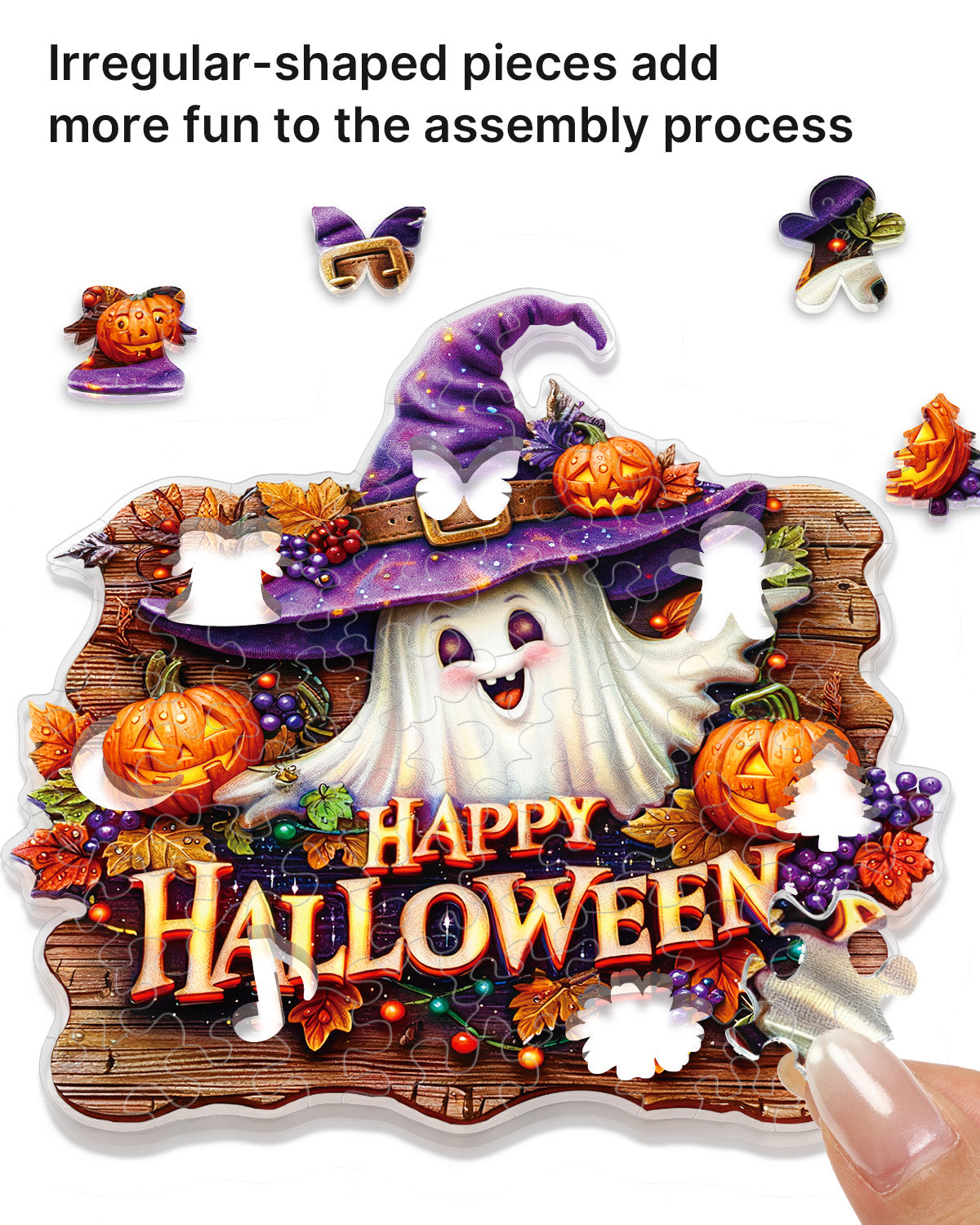 kaayee-suncatcher-puzzle-halloween-ghost-fensterbild-klein image 2