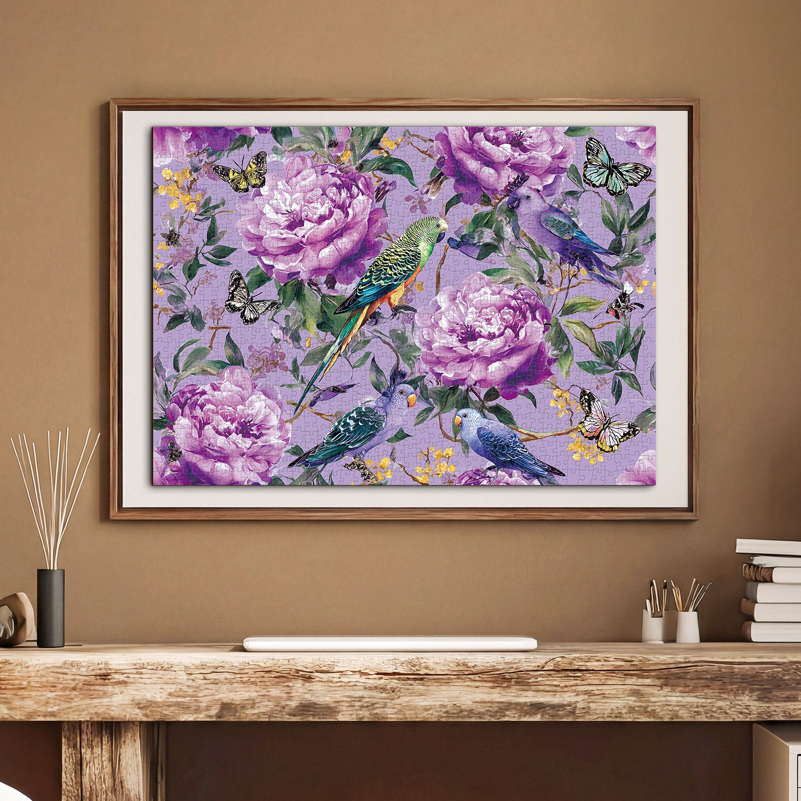 kaayee-lavender-birdsong-kartonpuzzle-1000-teile-standard image 5