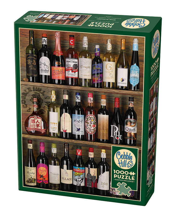 cobble-hill-wine-alphabet-puzzle-1000-teile-weinetiketten image 1