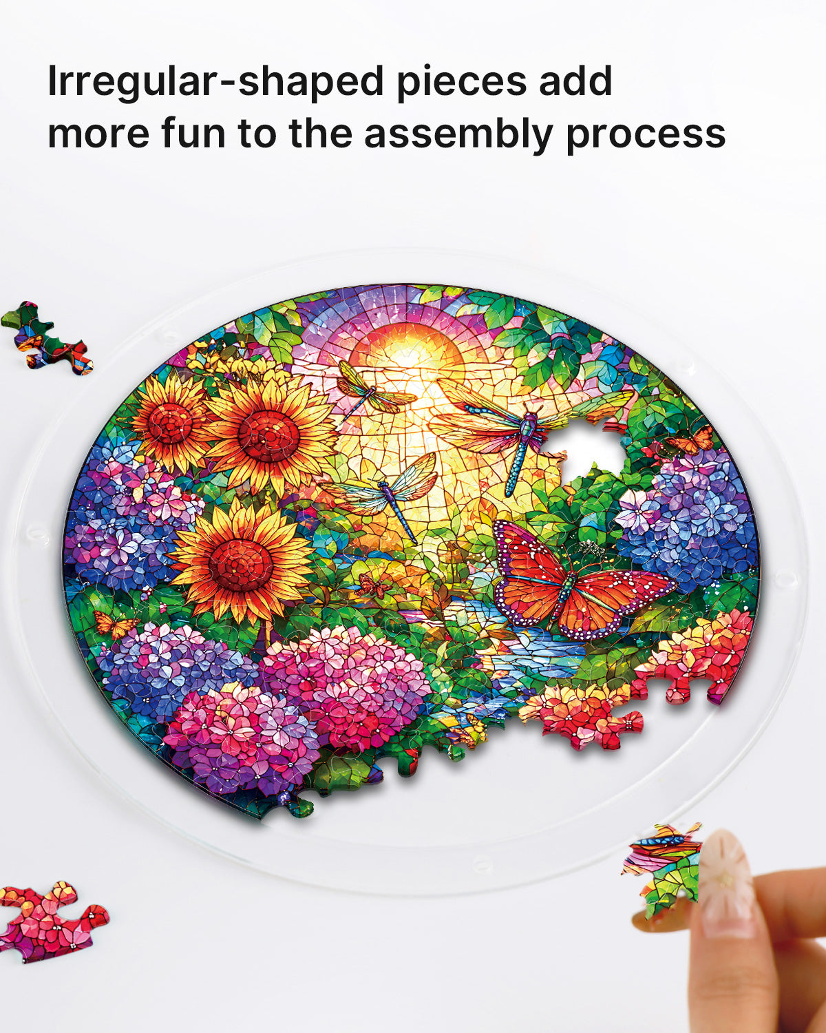 kaayee-golden-butterfly-suncatcher-puzzle-small-acryl image 2