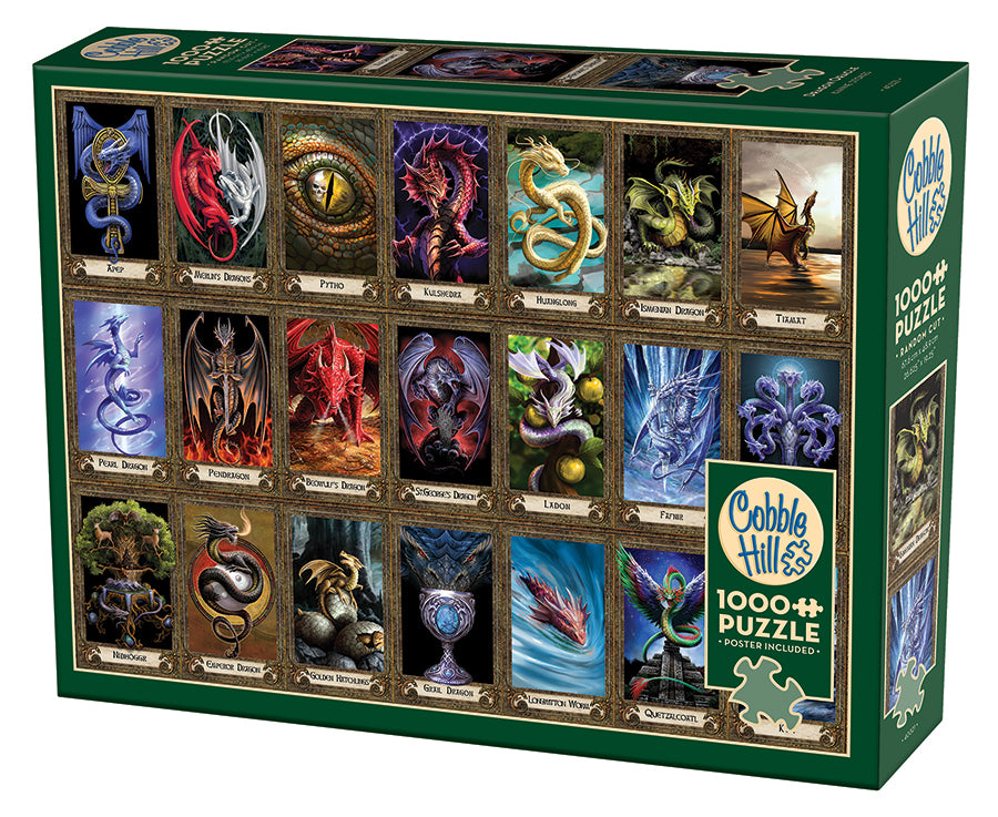 cobble-hill-dragon-oracle-1000-teile-puzzle-drachen image 1