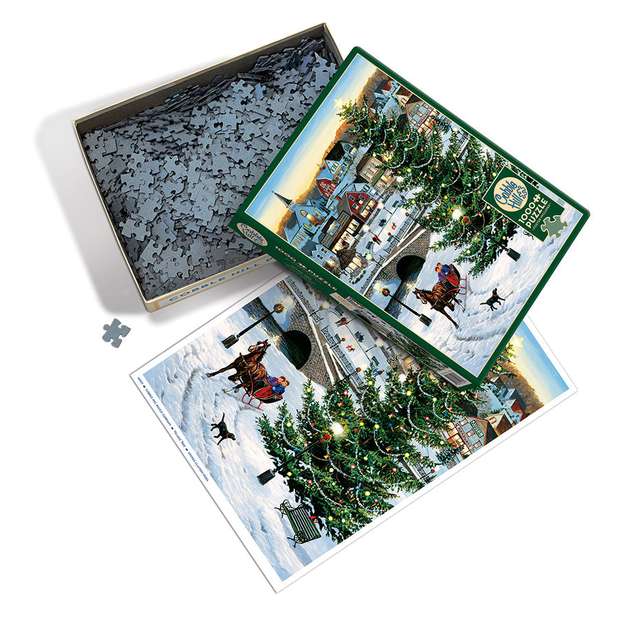 cobble-hill-village-tree-1000-teile-puzzle-weihnachten image 3