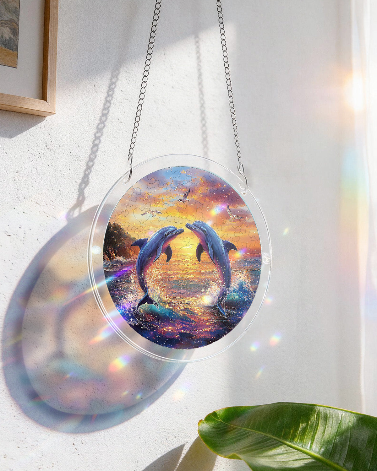 kaayee-suncatcher-puzzle-dolphin-love-song-delfin-puzzle-medium image 5