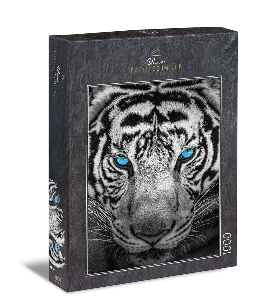 ulmer-puzzleschmiede-the-hunter-1000-teile-puzzle-tiger image 1
