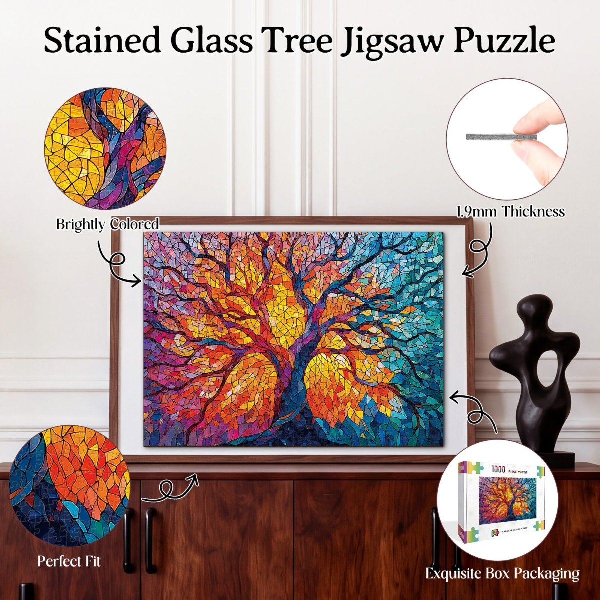 kaayee-stained-glass-tree-1000-teile-puzzle-standard-edition image 3