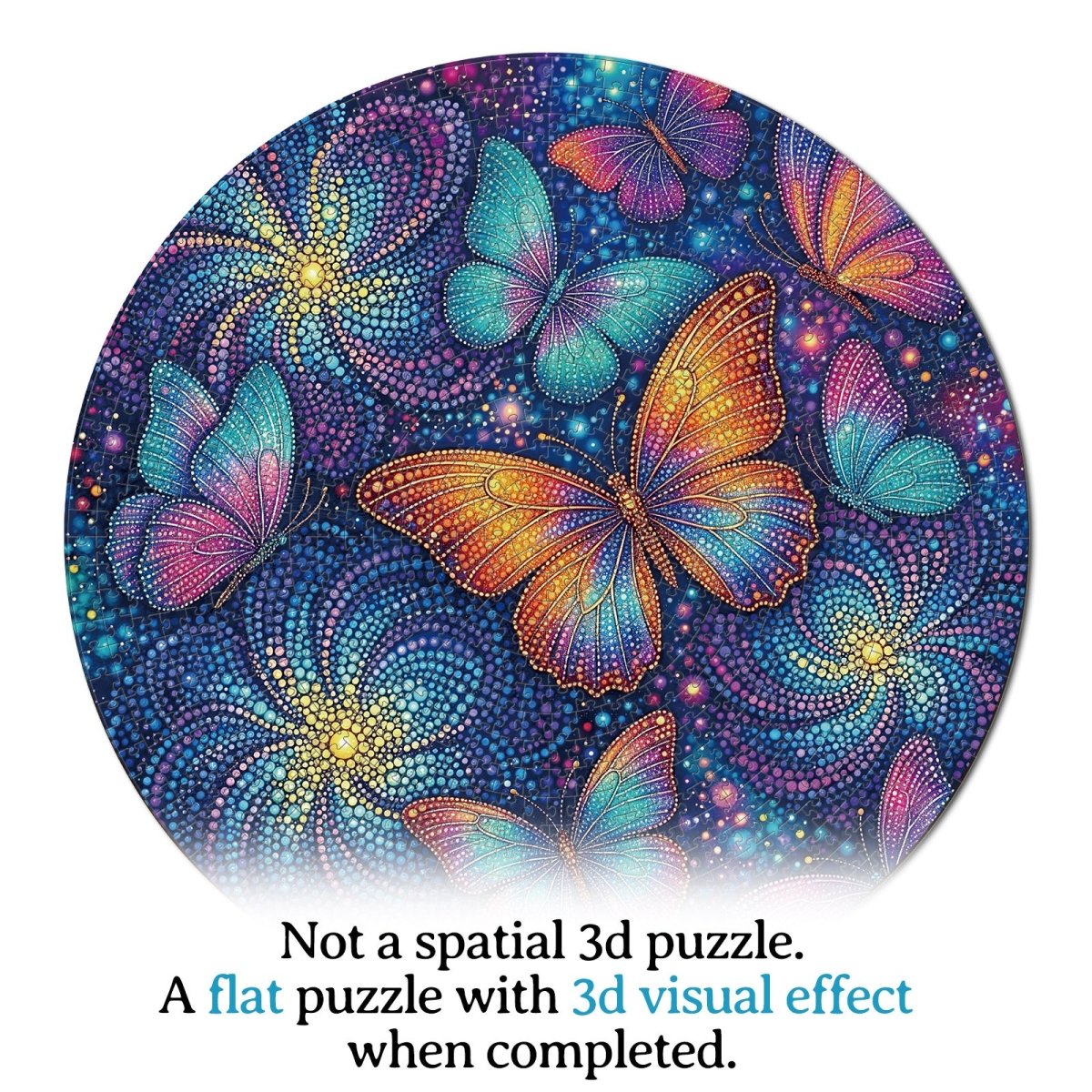 kaayee-cardboard-puzzle-luminous-butterfly-realm-1000-teile image 7