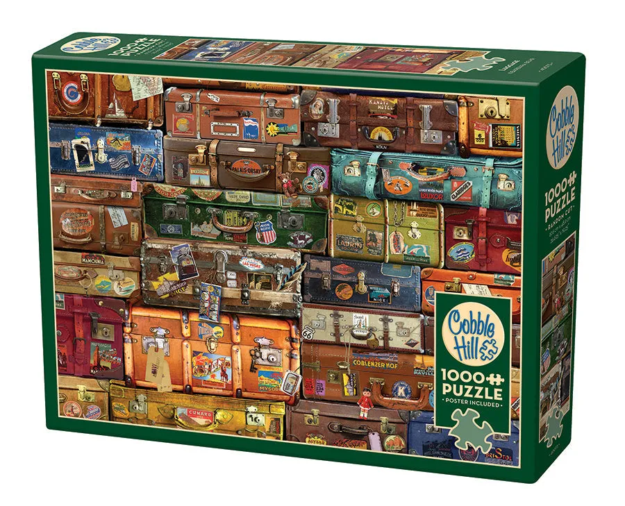 cobble-hill-1000-teile-luggage-puzzle-vintage-koffer image 1