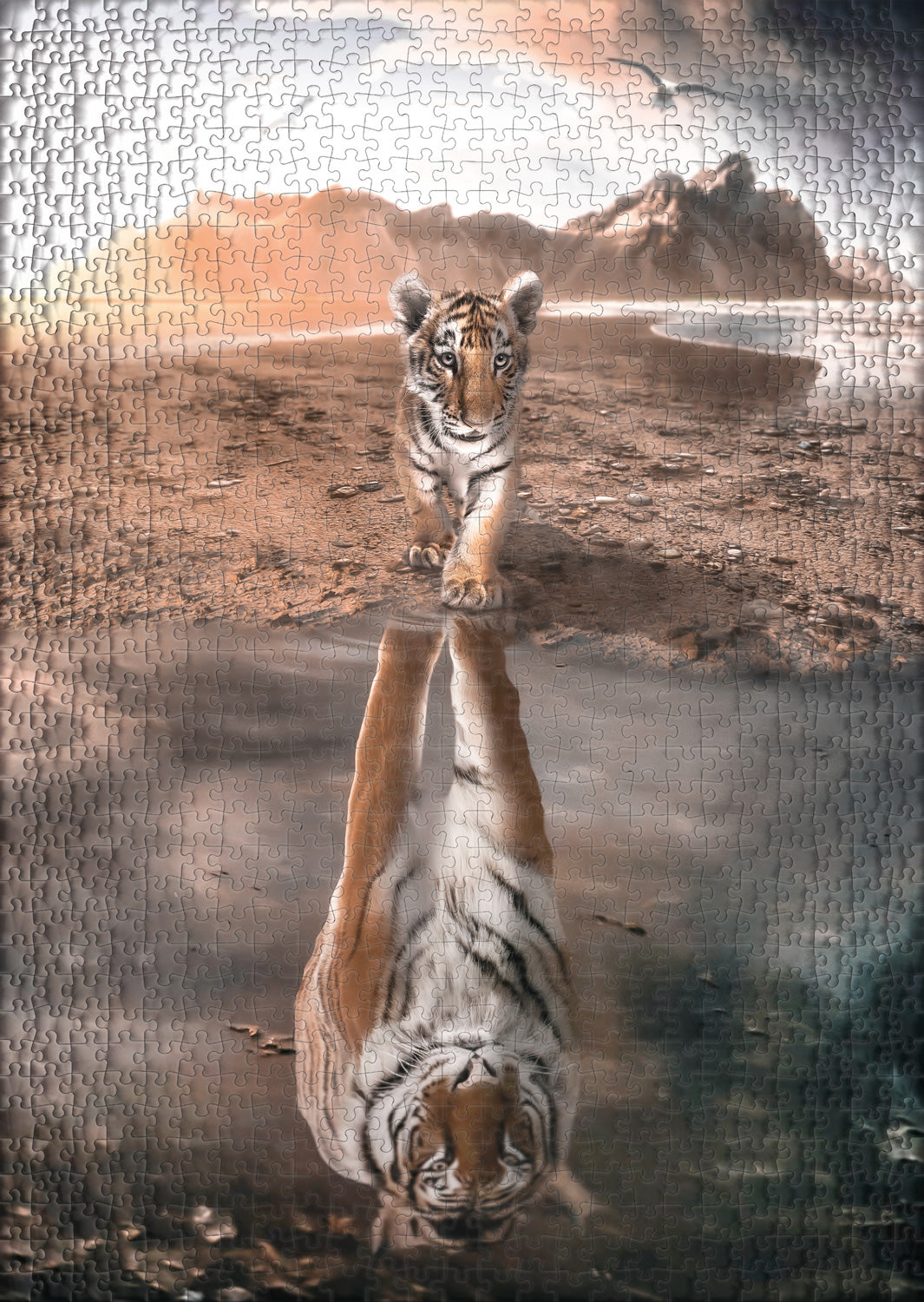 ulmer-puzzleschmiede-gro-e-zukunft-puzzle-1000-teile-tiger image 2