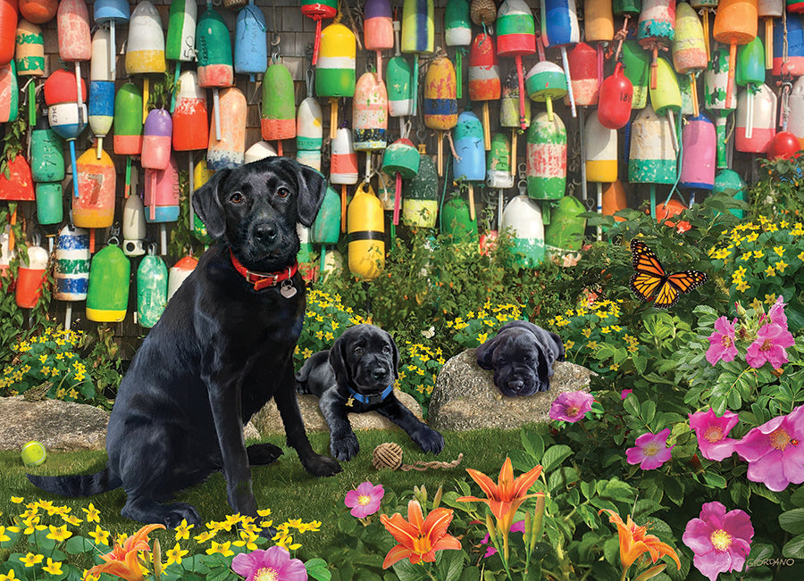 cobble-hill-500-piece-good-buoys-puzzle-500-teile-hunde image 3