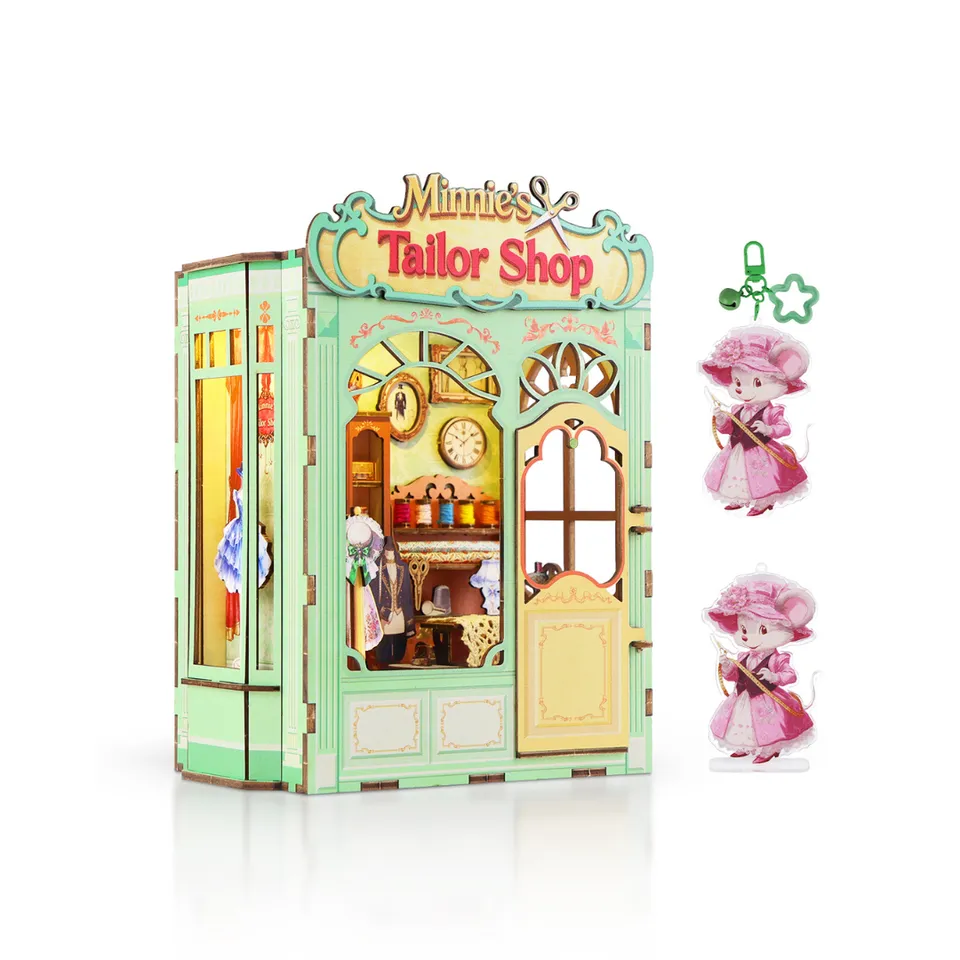 kaayee-book-nook-kit-minnie-s-tailor-shop-book-nook-bausatz-3d image 1