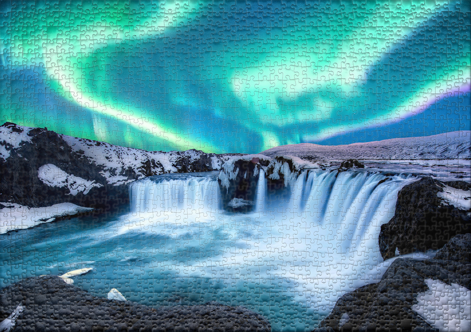 ulmer-puzzleschmiede-puzzle-2000-teile-elemente-des-nordens-island image 2