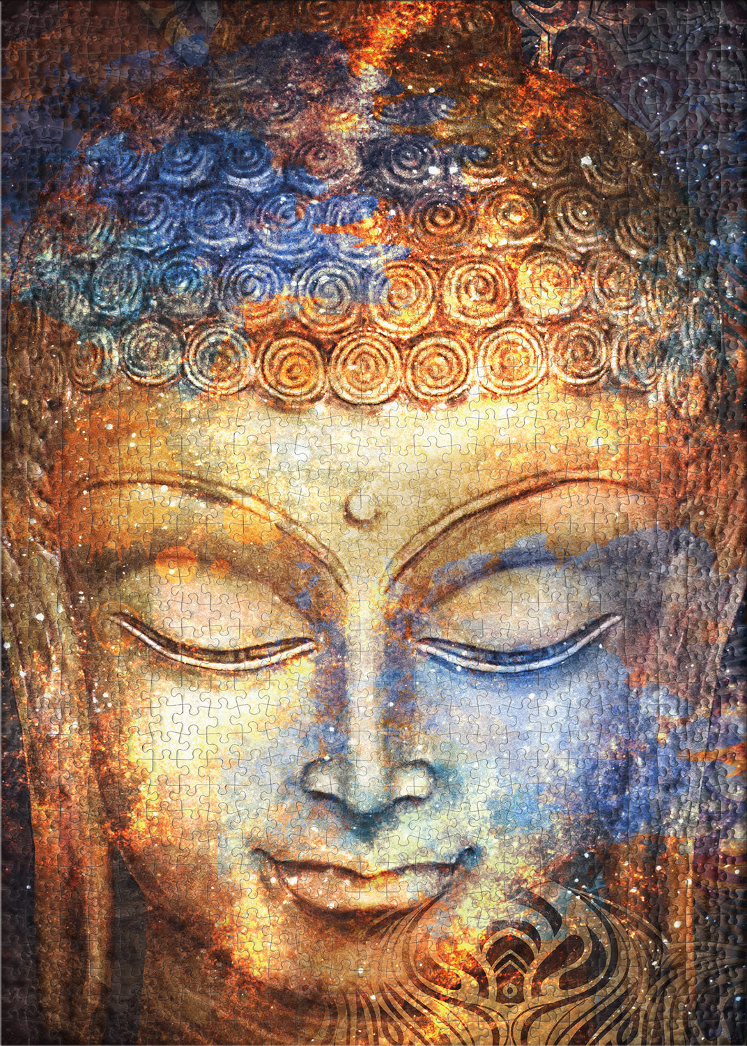ulmer-puzzleschmiede-puzzle-500-teile-buddha-aquarell image 2