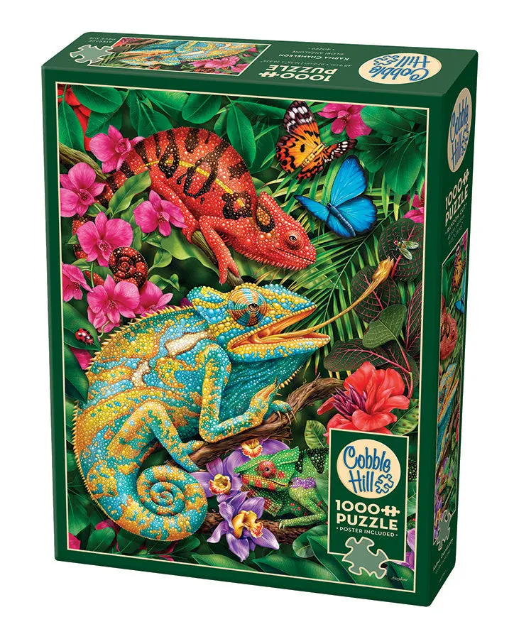 cobble-hill-karma-chameleon-1000-teile-puzzle-cham-leon image 1