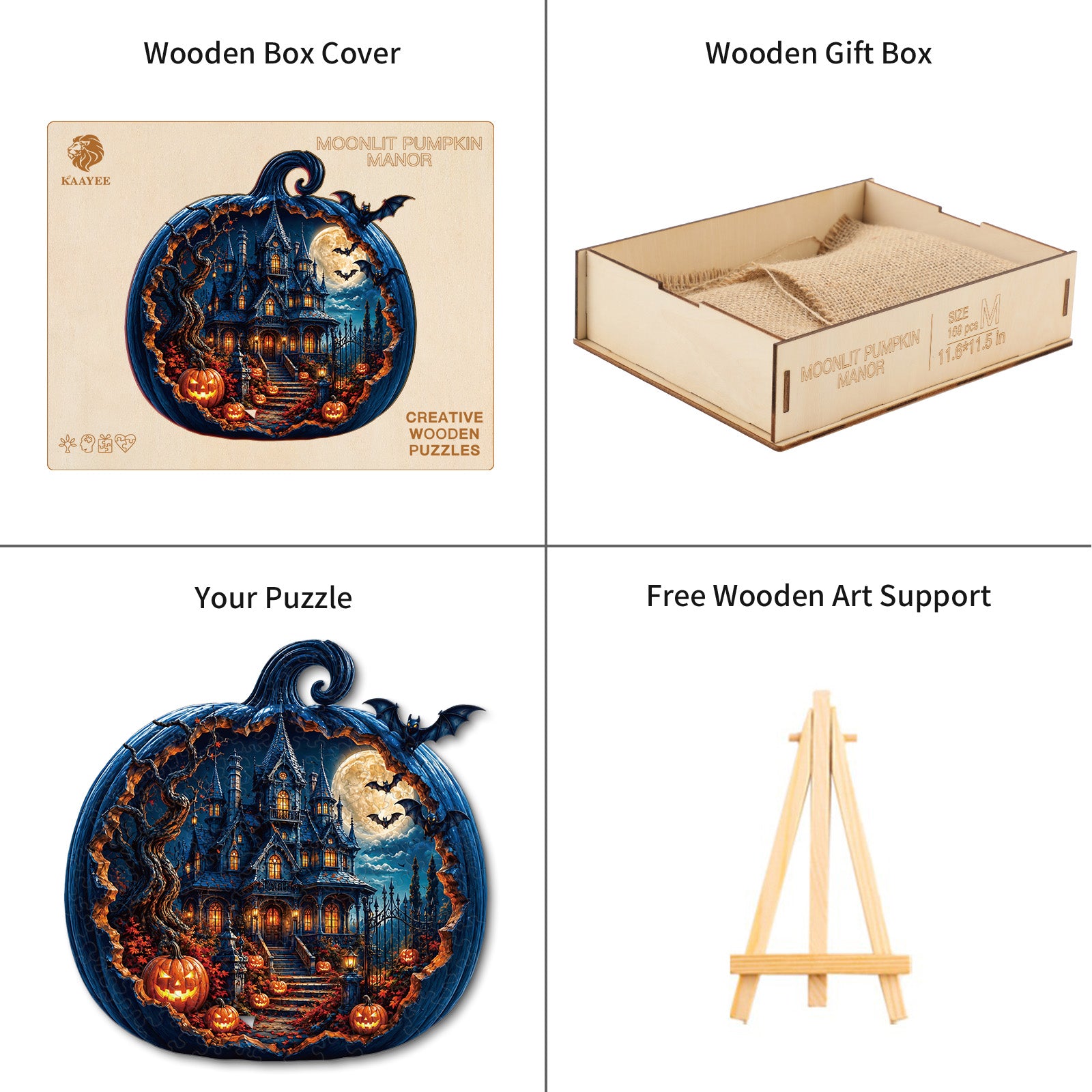 kaayee-moonlit-pumpkin-manor-wooden-puzzle-holzpuzzle-medium image 4