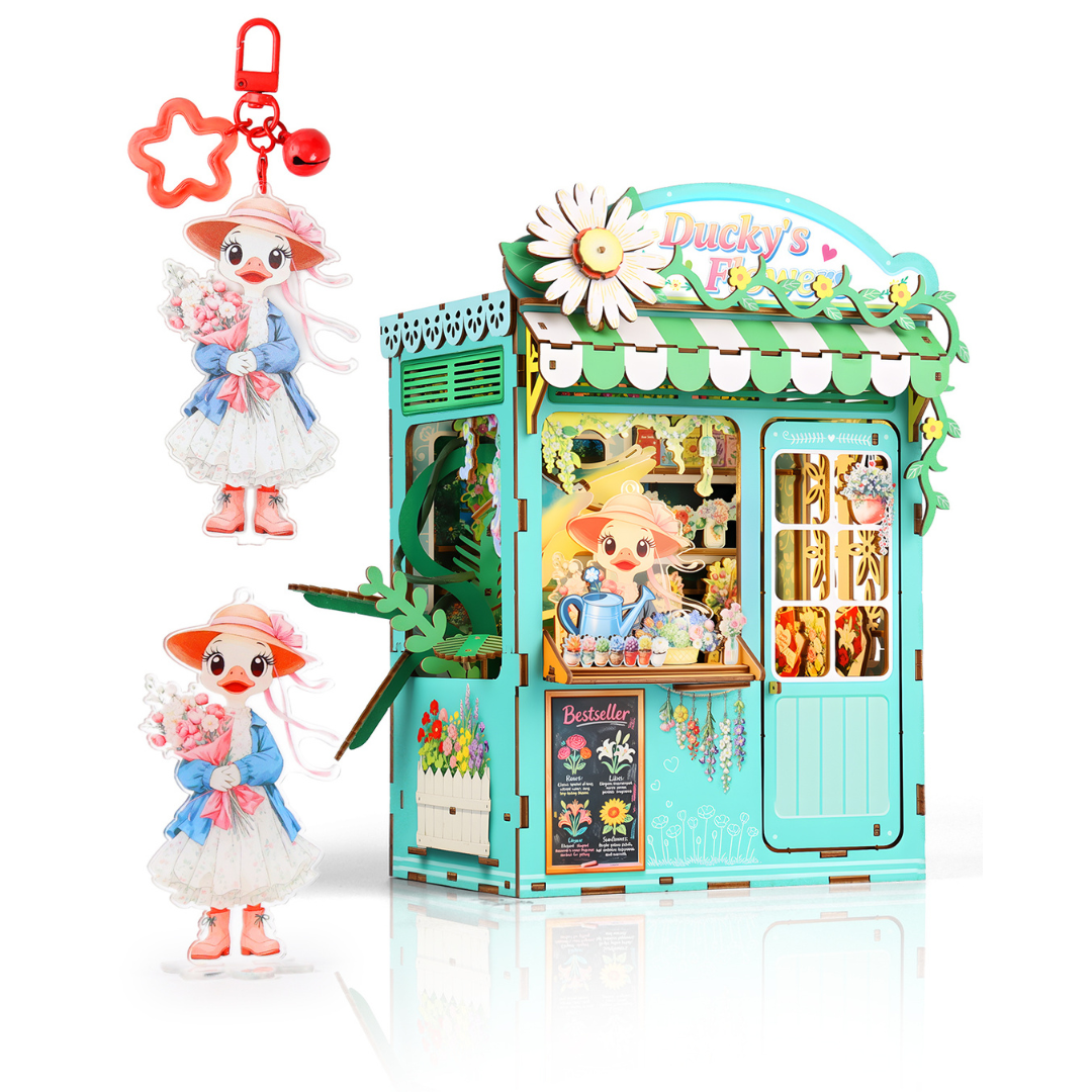 kaayee-ducky-s-flower-shop-book-nook-blumenladen-3d-bausatz image 1
