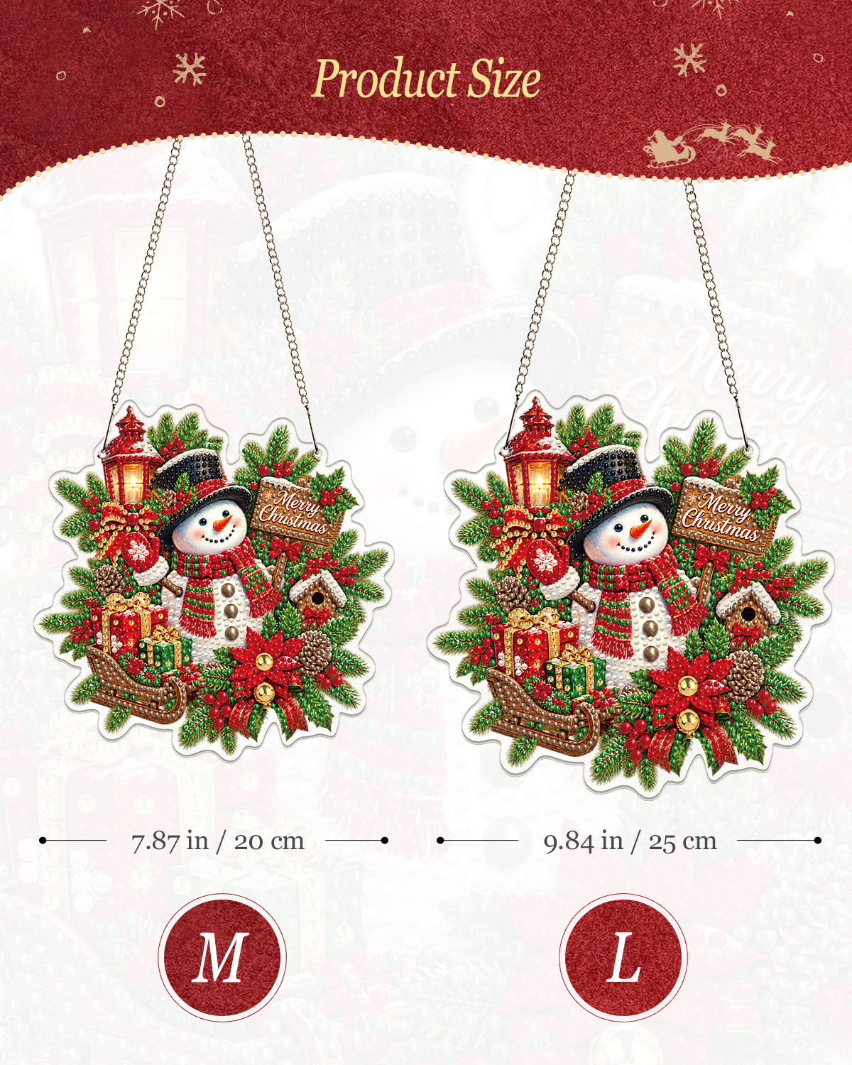 kaayee-suncatcher-puzzle-schneemann-fensterbild-20-cm-acryl image 4