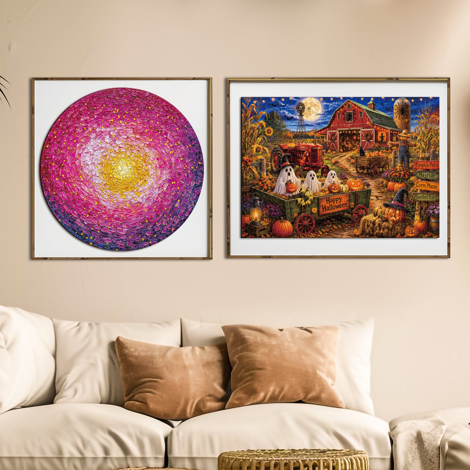 kaayee-haunted-harvest-moon-1000-teile-puzzle-eco-white-board image 6