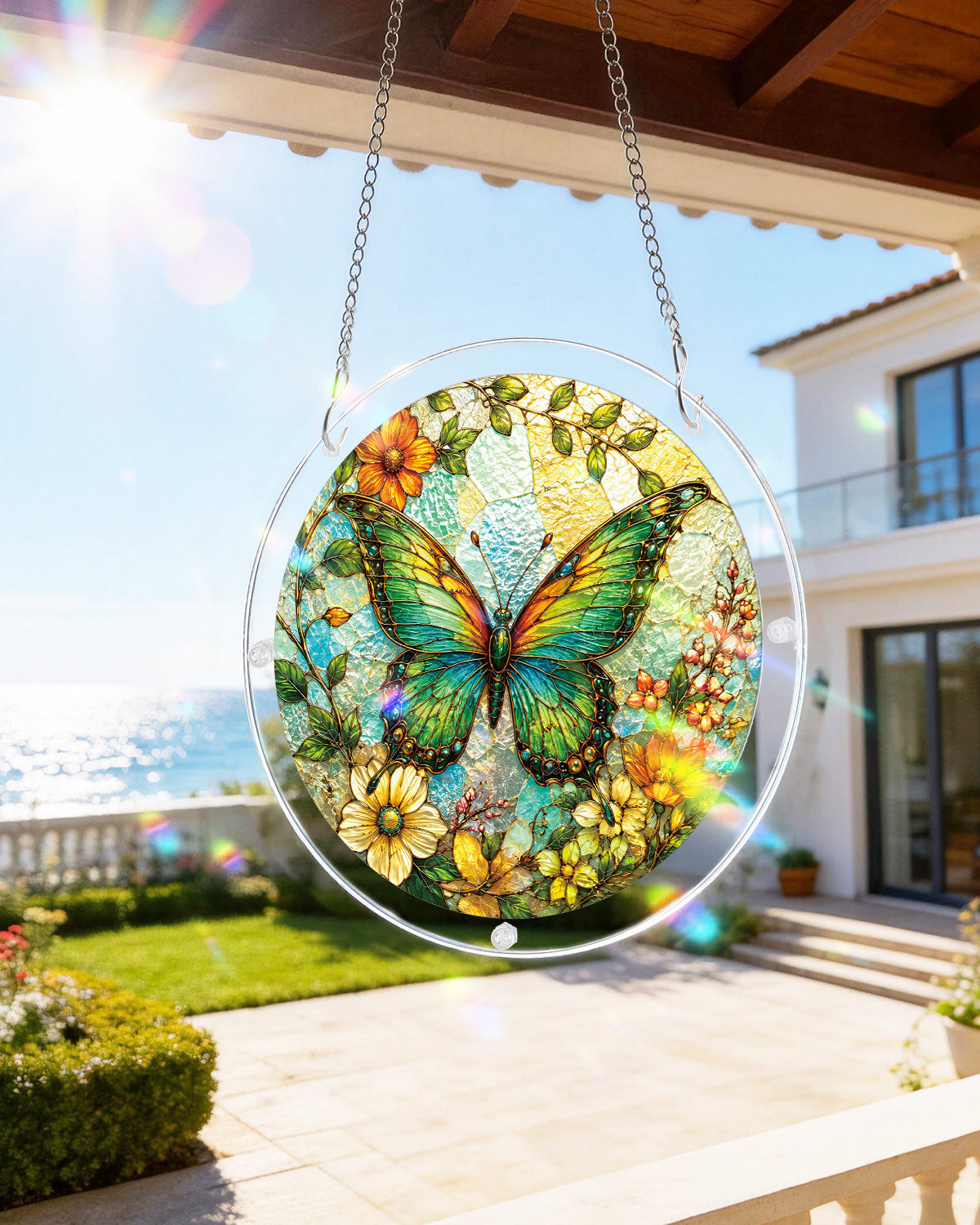 kaayee-emerald-butterfly-suncatcher-puzzle-acryl-schmetterling-m image 8
