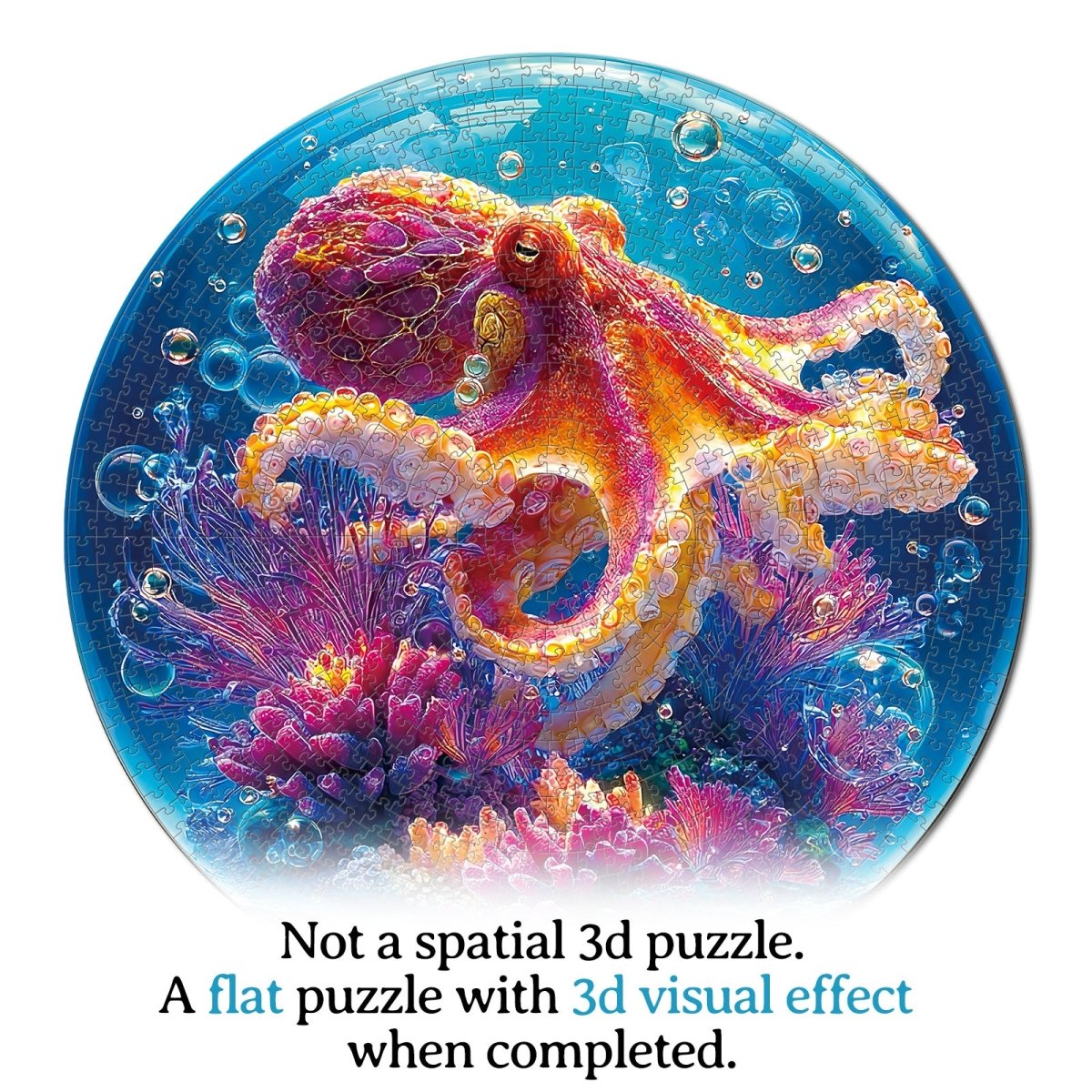 kaayee-cardboard-deep-sea-octopus-puzzle-1000-teile-standard-edition-rund image 7