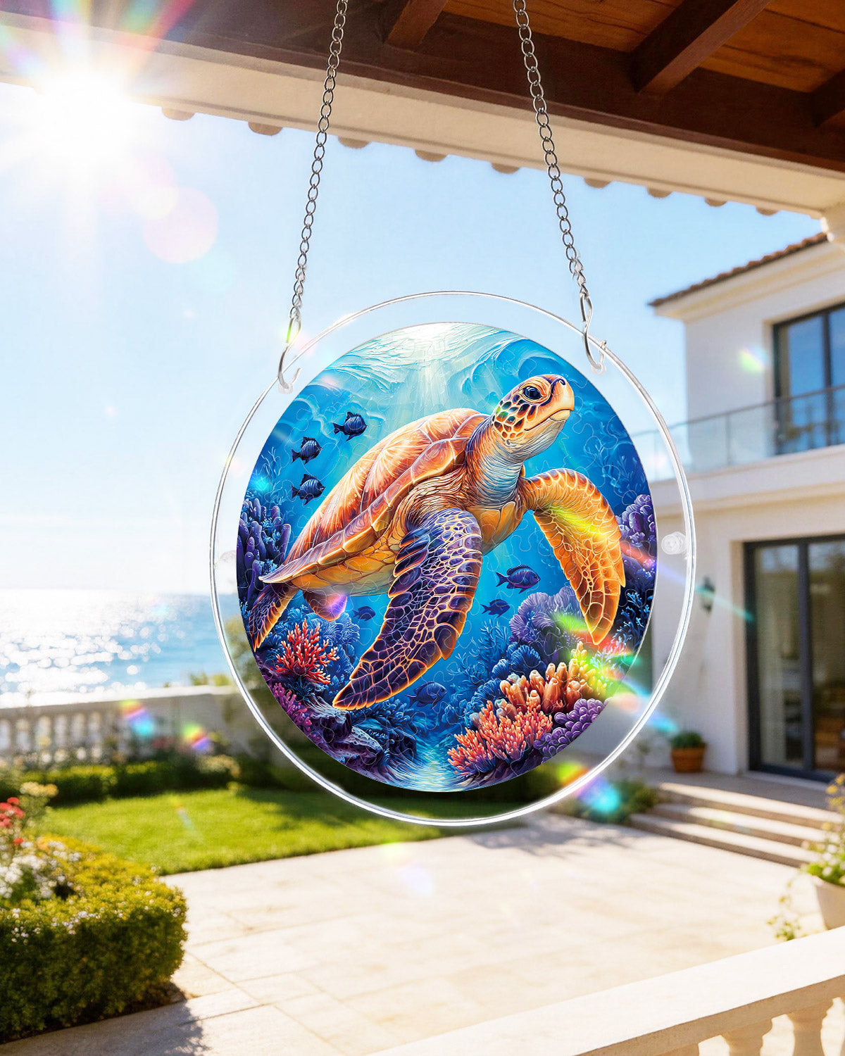 kaayee-starsea-turtle-suncatcher-fensterbild-small-18-8-cm image 8