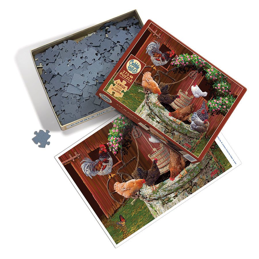 cobble-hill-easy-handling-275-the-chickens-are-well-puzzle-275-teile-h-hner image 3