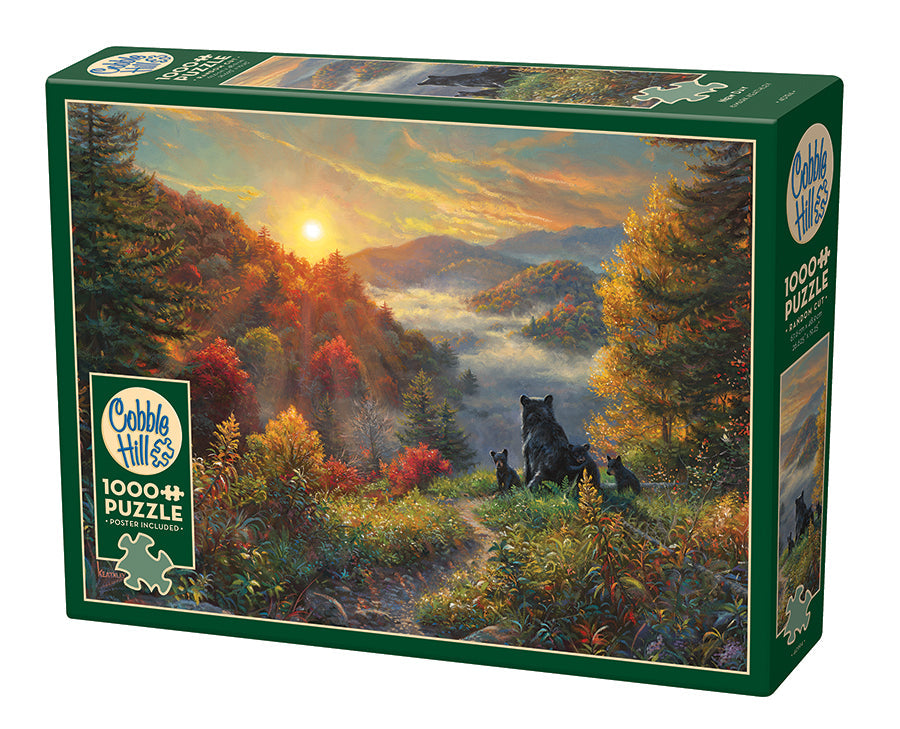 cobble-hill-1000-teile-puzzle-new-day-b-ren-berge image 1