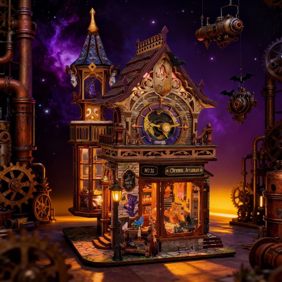 kaayee-miniature-house-time-magic-club-miniaturhaus-diy-bausatz image 3
