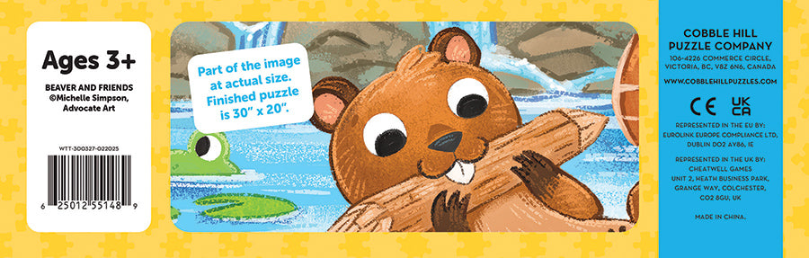 cobble-hill-floor-beaver-and-friends-bodenpuzzle-35-teile image 8