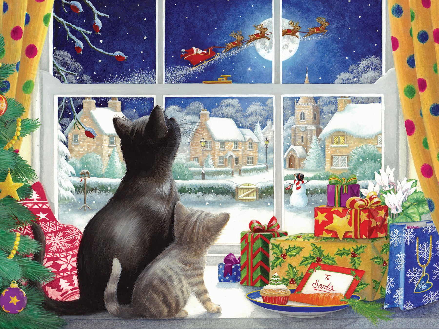 cobble-hill-easy-handling-275-waiting-for-st-nick-puzzle-xl image 2