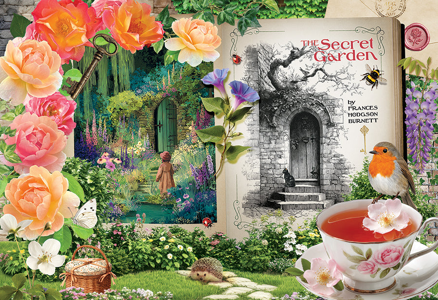 cobble-hill-100-piece-secret-garden-100-teile-puzzle-garten image 2