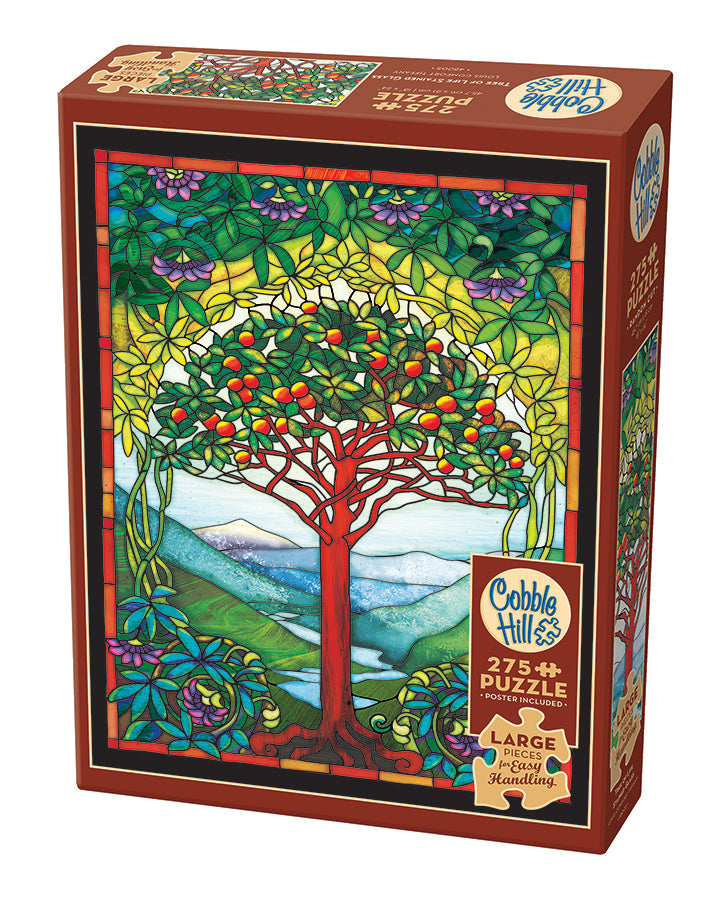 cobble-hill-easy-handling-275-tree-of-life-puzzle-275-teile-kunst image 1