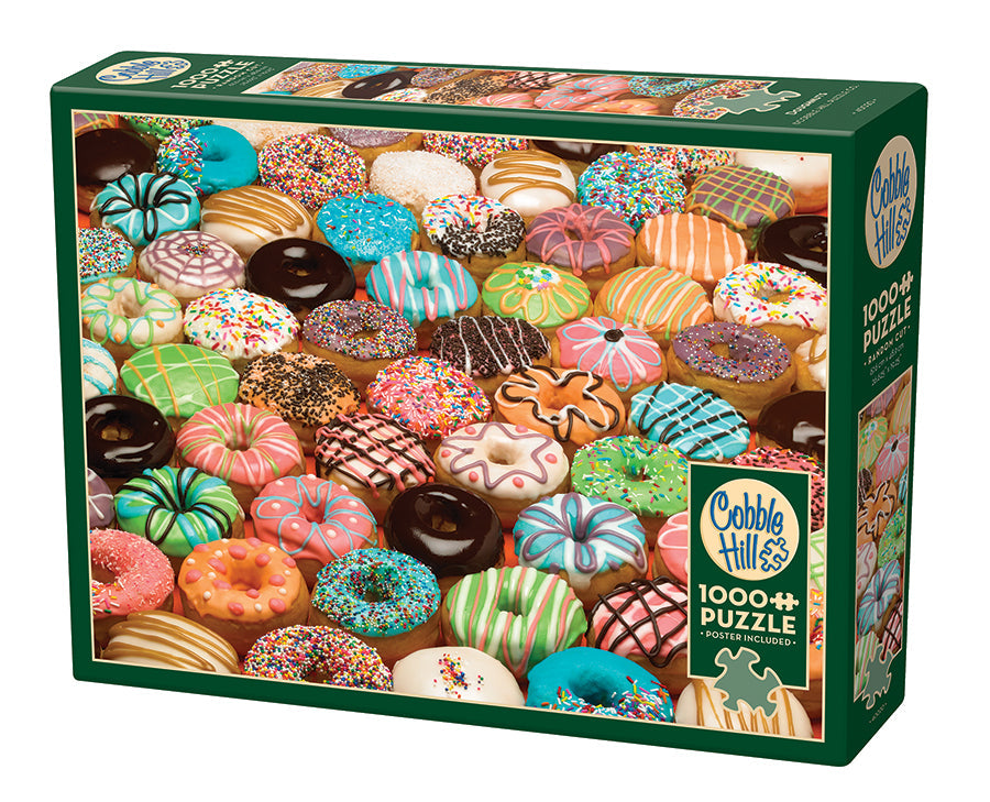 cobble-hill-doughnuts-1000-teile-puzzle-donuts-motiv image 1