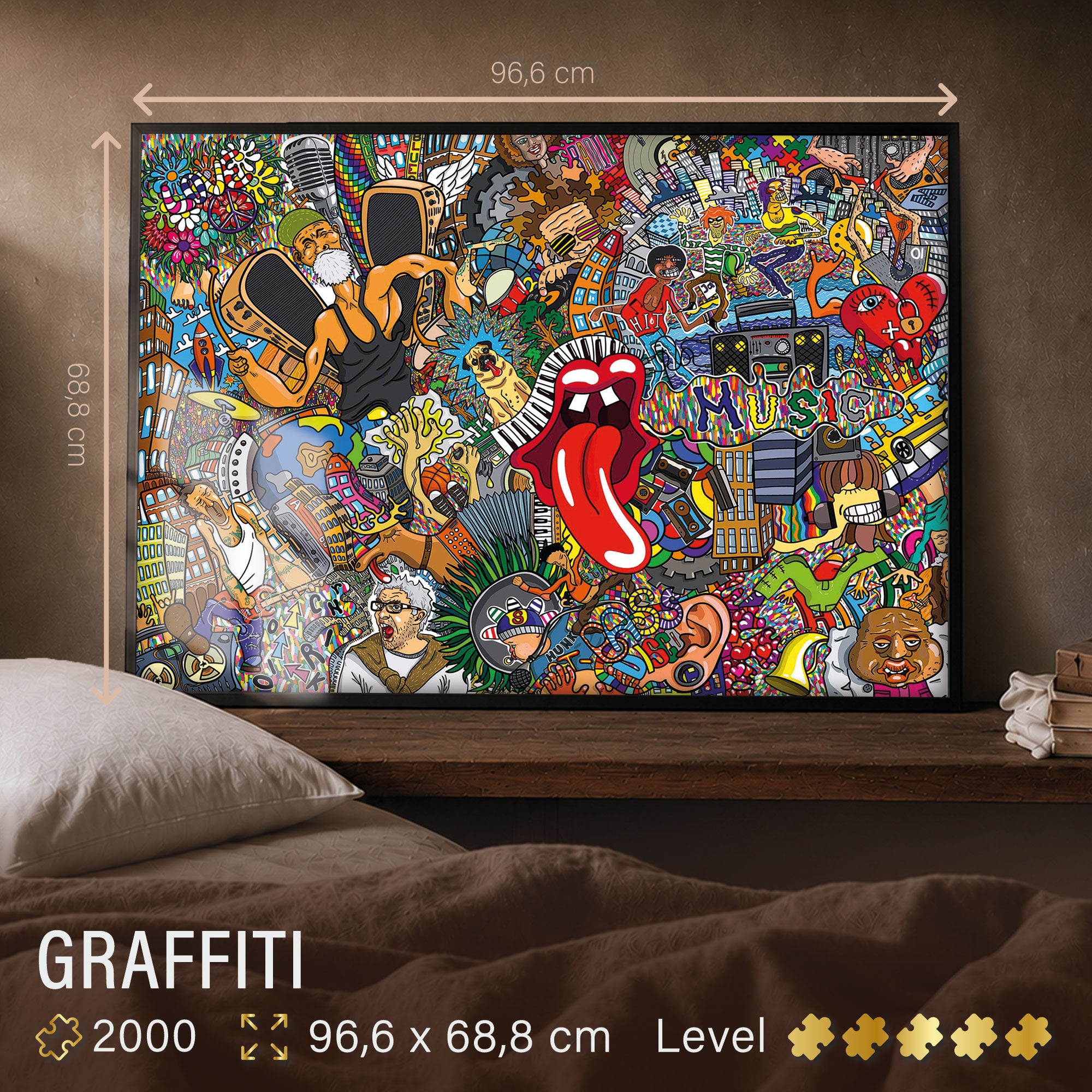 ulmer-puzzleschmiede-puzzle-2000-teile-graffiti-musik-streetart image 3