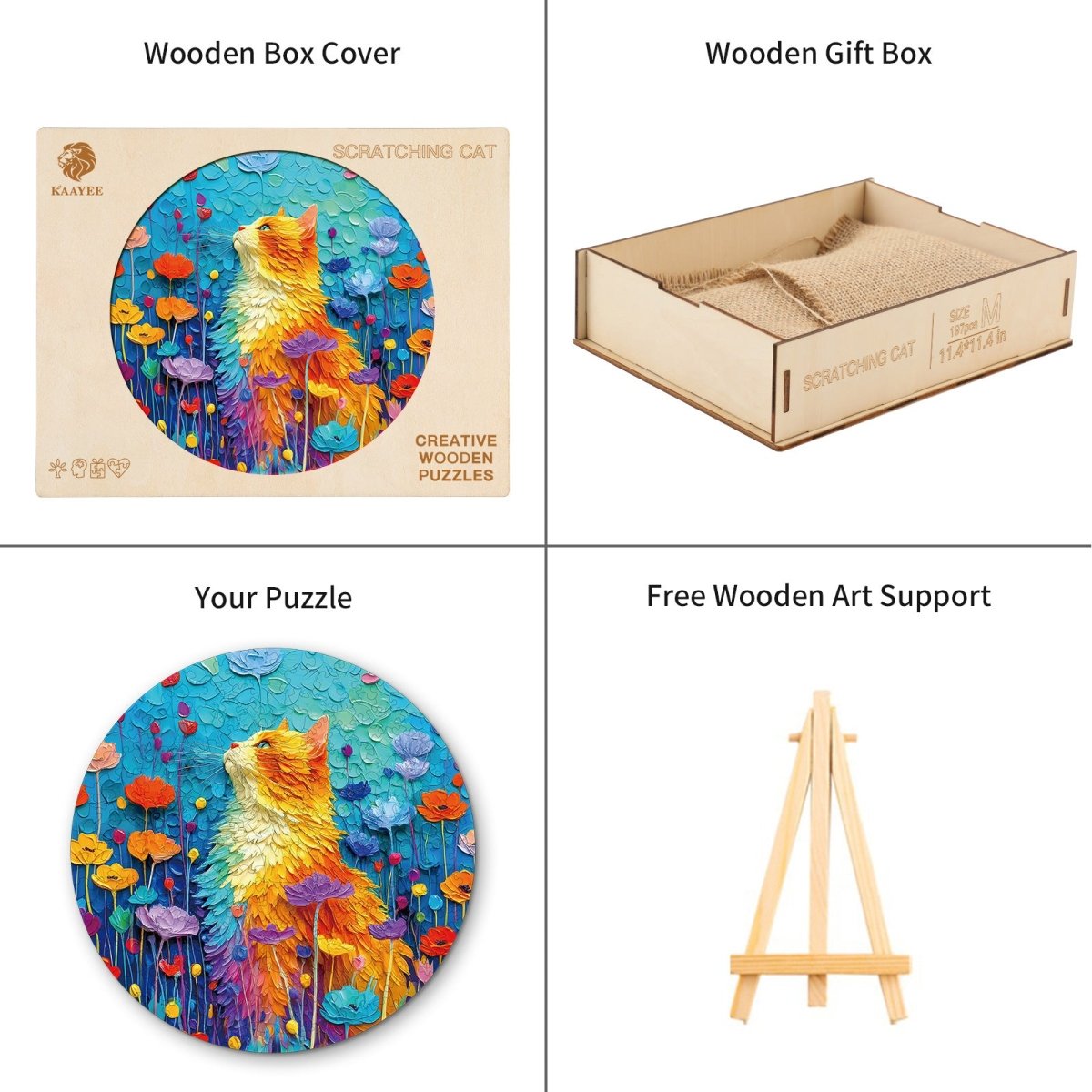 kaayee-wooden-puzzle-katze-holzpuzzle-medium image 3
